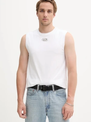 Diesel t-shirt bawełniany T-BISCO kolor biały A15372.0CLBR