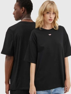 Diesel t-shirt bawełniany T-BOXT-D kolor czarny gładki A14929.0GRAI