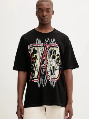 Diesel t-shirt bawełniany T-BOXT-T8 męski kolor czarny z nadrukiem A18661.0QIAM