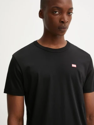 Diesel t-shirt bawełniany T-MIEGOR-K77 czarny