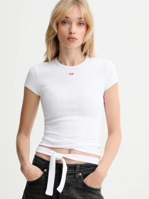 Diesel t-shirt T-BUNNY-TAIL damski kolor biały A19337.0EJAI