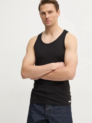 Diesel t-shirt WALTY-D-BOX-2PACK Tank 2-pack męski kolor czarny A17814.0LIAD