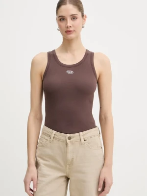 Diesel top damski bawełniany z elastanem T-ANKI-OD