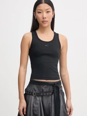 Diesel top damski bawełniany z elastanem T-ANKY-TAIL