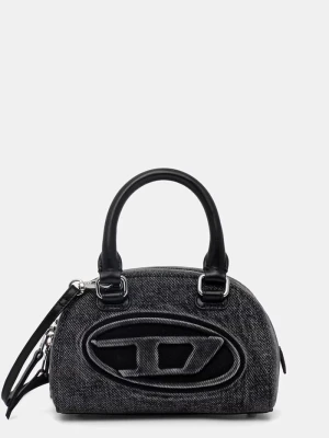 Diesel torebka damska jeansowa 1DR 2.0 RDR DOME czarny