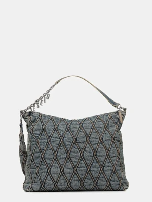 Diesel torebka jeansowa CHARM-D CHARM-D kolor niebieski X10363.P5570