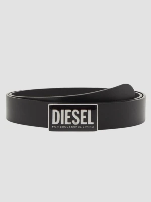 DIESEL Сzarny męski pasek B-GLOSSY II, Rozmiar 105