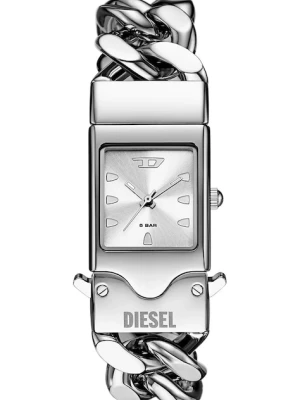 Diesel zegarek damski kolor srebrny DZ2225