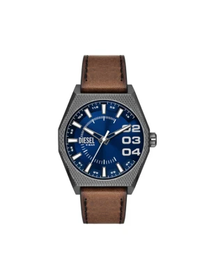 Diesel Zegarek Double Scraper DZ2189 Brązowy