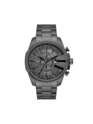Diesel Zegarek Mega Chief Slim Chronograph DZ4676 Szary