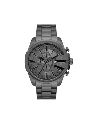 Diesel Zegarek Mega Chief Slim Chronograph DZ4676 Szary