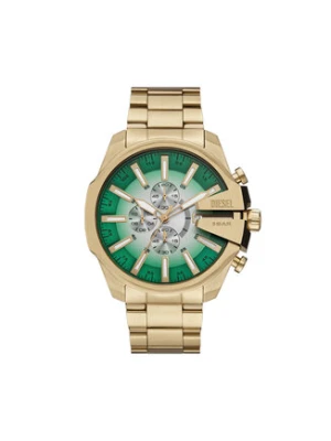 Diesel Zegarek Mega Chief Slim DZ4684 Złoty