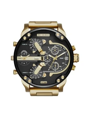 Diesel Zegarek Mr Daddy 2.0 DZ7333 Złoty