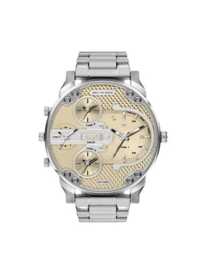 Diesel Zegarek Mr.Daddy Slim DZ7495 Srebrny