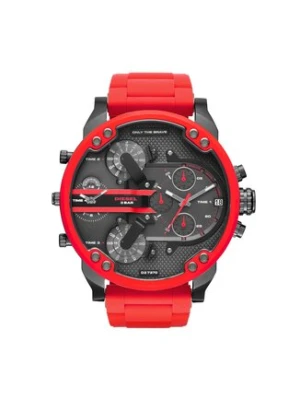Diesel Zegarek The Daddies Series DZ7370 Czerwony