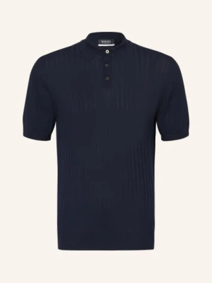 Digel Dzianinowa Koszulka Polo Damy blau