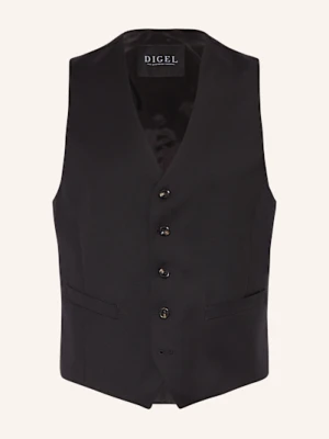 Digel Kamizelka Garniturowa Adam Regular Fit schwarz