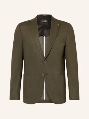 Digel Marynarka Garniturowa Edward Regular Fit Z Dżerseju gruen