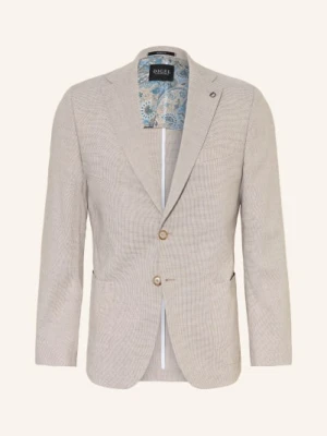 Digel Marynarka Modern Fit Z Lnem braun