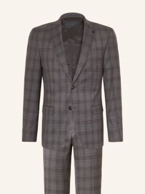 Digel Move Garnitur Anthony Extra Slim Fit grau szary