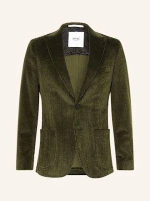 Digel Move Marynarka Garniturowa Aron Slim Fit Ze Sztruksu gruen