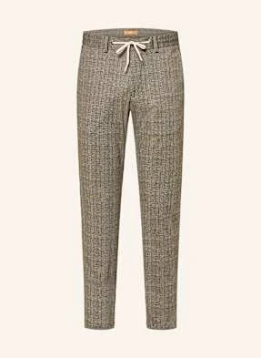 Digel Move Spodnie Garniturowe Aric-St Slim Fit gruen