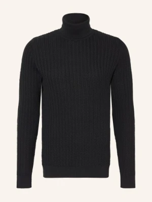Digel Move Sweter Z Golfem Adelmo schwarz