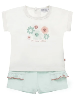 Dirkje 2-częściowy zestaw w kolorze biało-zielonym rozmiar: 74