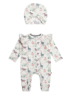 Dirkje 2-częściowy zestaw w kolorze białym rozmiar: 80