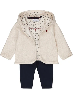 Dirkje 3-częściowy zestaw w kolorze beżowo-czarnym rozmiar: 74