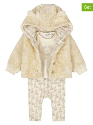 Dirkje 3-częściowy zestaw w kolorze beżowym rozmiar: 80