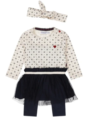 Dirkje 3-częściowy zestaw w kolorze czarno-kremowym rozmiar: 80