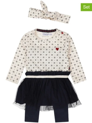 Dirkje 3-częściowy zestaw w kolorze czarno-kremowym rozmiar: 80