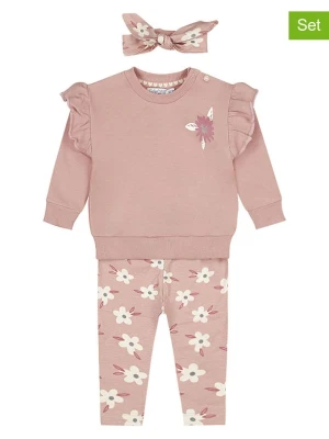 Dirkje 3-częściowy zestaw w kolorze jasnoróżowym rozmiar: 80