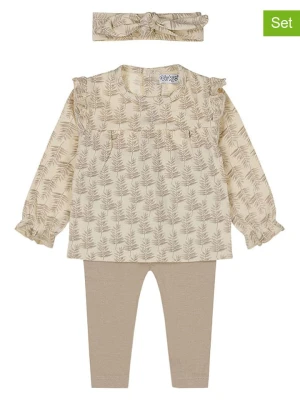Dirkje 3-częściowy zestaw w kolorze kremowo-beżowym rozmiar: 80
