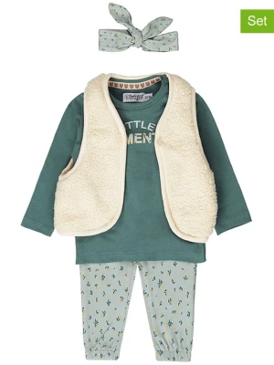 Dirkje 3-częściowy zestaw w kolorze kremowo-zielonym rozmiar: 86