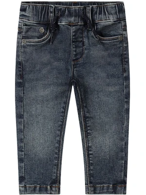 Dirkje Dżinsy - Skinny fit - w kolorze granatowym rozmiar: 80