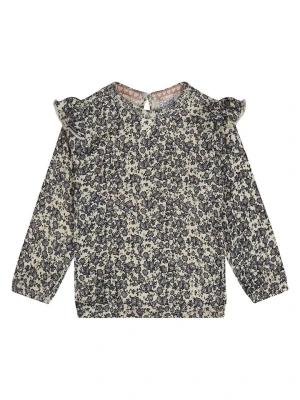 Dirkje Koszulka w kolorze beżowo-antracytowym rozmiar: 86