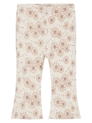 Dirkje Legginsy w kolorze beżowym rozmiar: 98