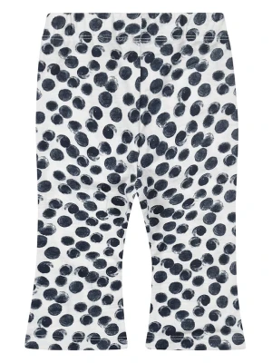 Dirkje Legginsy w kolorze białym rozmiar: 110