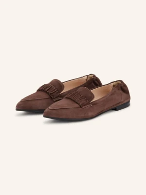 Dirndl & Bua Loafersy braun Dirndl+bua CIEMNOBRĄZOWY