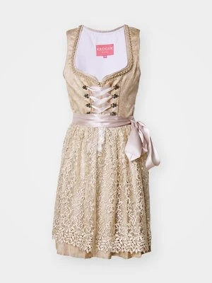 Dirndl Krüger Dirndl beżowy