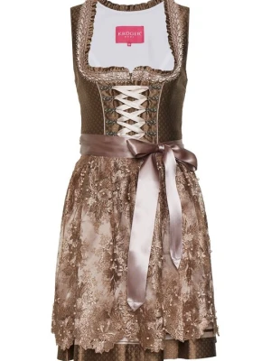 Dirndl Krüger Dirndl brązowy