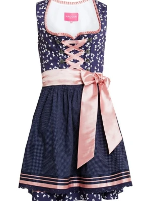 Dirndl Krüger Dirndl granatowy
