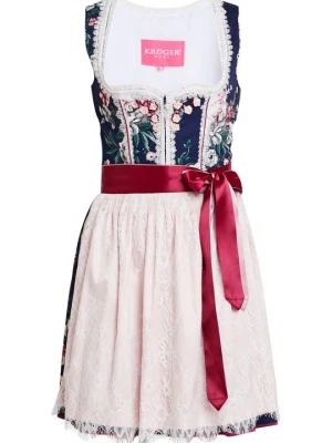 Dirndl Krüger Dirndl granatowy