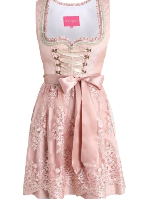 Dirndl Krüger Dirndl jasnoróżowy