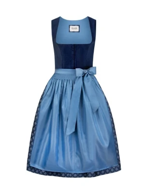 Dirndl Stockerpoint granatowy