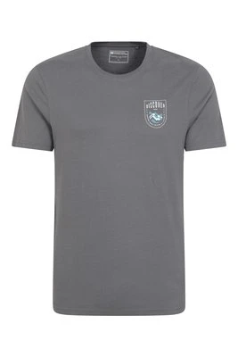 Discover Oban bawełniana koszulka męska - Grey Mountain Warehouse