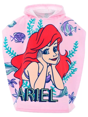 Disney Arielle Ponczo kąpielowe "Ariel" w kolorze jasnoróżowym rozmiar: onesize