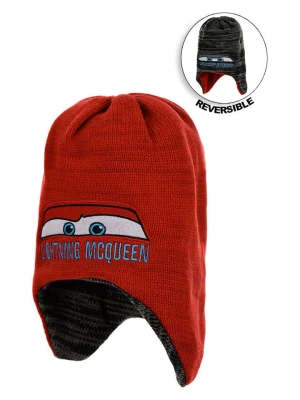 Disney Cars Czapka "Auta 3" w kolorze antracytowo-czerwonym rozmiar: 54 cm